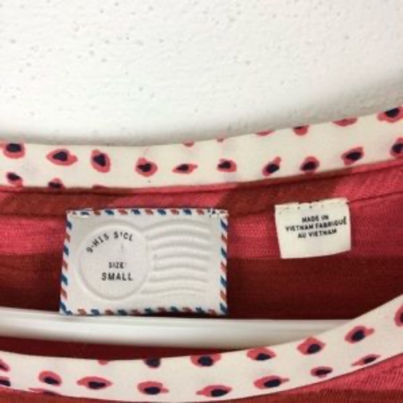 Anthropologie postmark striped top size Small - Picture 3 of 3